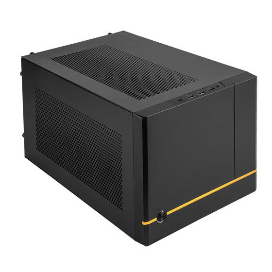 Корпус SilverStone SUGO SG14B,Mini-ITX/DTX, USB3.0x2, USB2.0x1, без БЖ,чорний