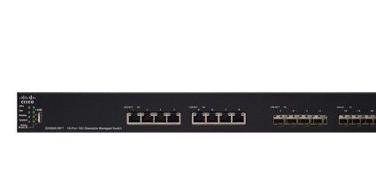 Комутатор Cisco SX550X-16FT 16-Port 10G Stackable Managed Switch