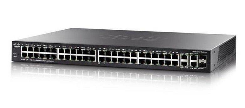 Комутатор Cisco SX550X-52 52-Port 10GBase-T Stackable Managed Switch