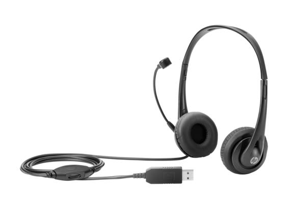 Гарнітура HP Stereo USB Black