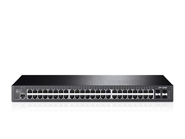 Комутатор TP-LINK T2600G-52TS (TL-SG3452) 52xGE 4xGE/SFP L2 JetStream 19 1U