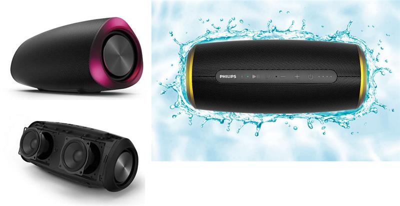Акустична система Philips TAS6305 20W, IPX7, TWS, LED Lights, Wireless