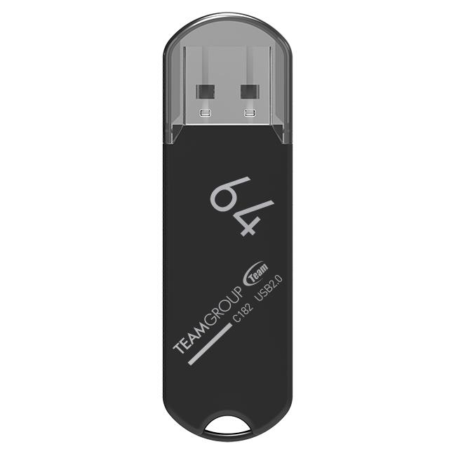 Накопичувач Team 64GB USB 2.0 C182 Black