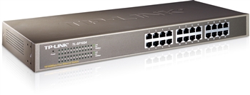Комутатор TP-LINK TL-SF1024 24xFE некерований 19 1U