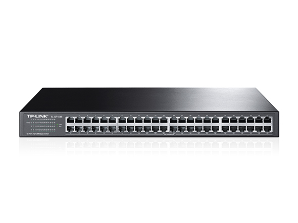 Комутатор TP-LINK TL-SF1048 48xFE некерований 19 1U