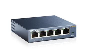 Комутатор TP-LINK TL-SG105 5xGE некерований Метал. корпус