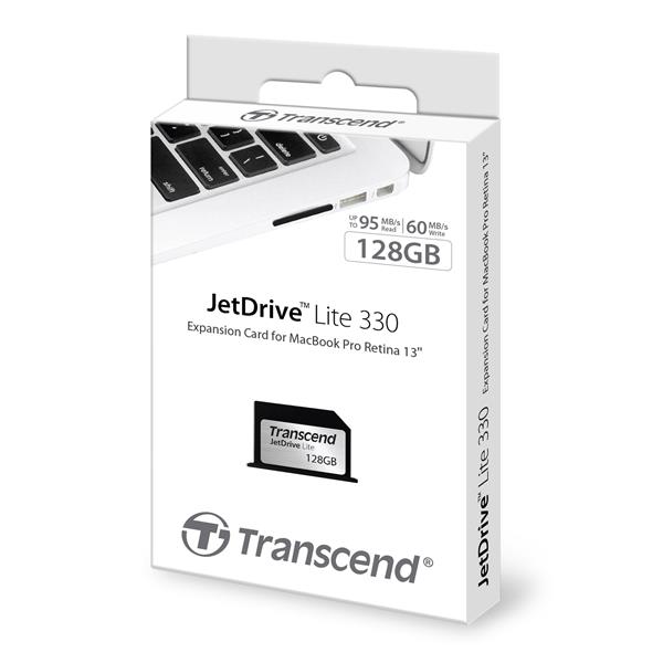 Карта пам'яті Transcend JetDrive Lite 128GB Retina MacBook Pro 13 Late2012-Early2015