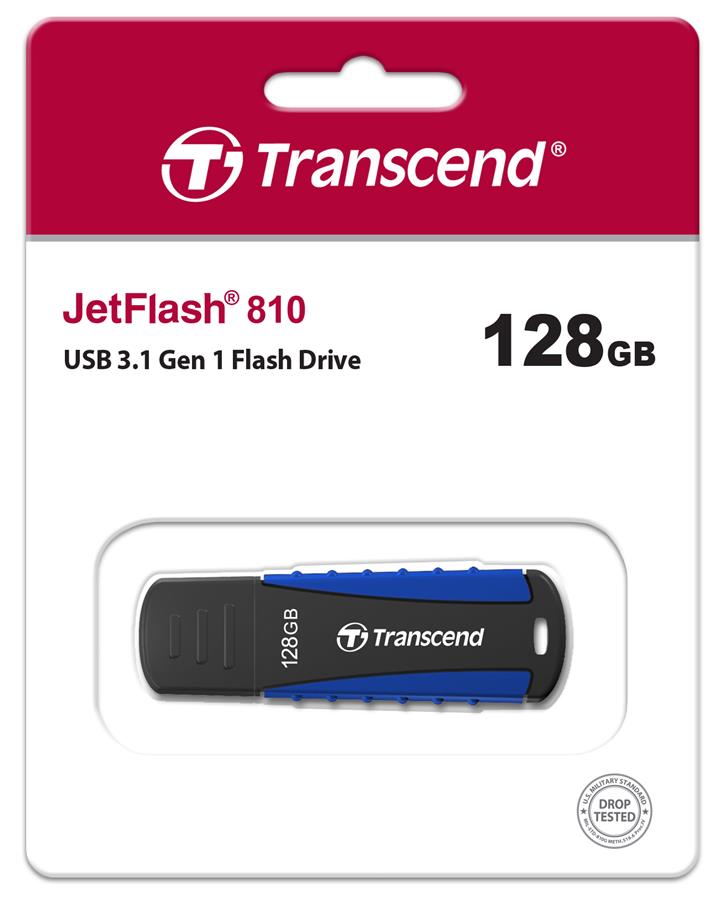 Накопичувач Transcend 128GB USB 3.1 JetFlash 810 Rugged