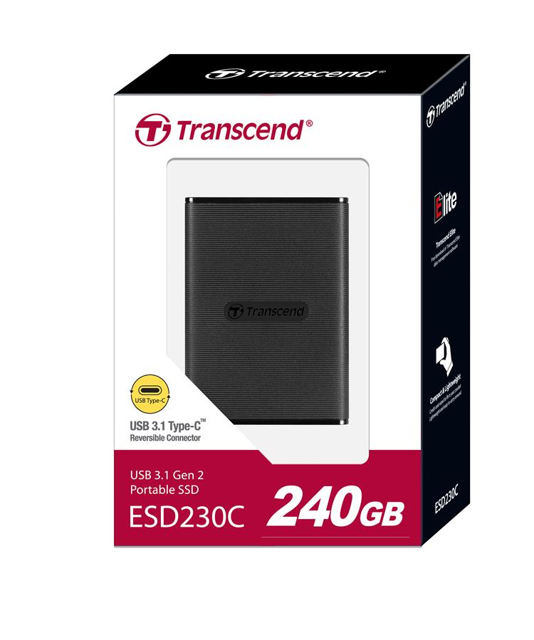 Портативний SSD USB 3.1 Gen 2 Type-C Transcend ESD230C 240GB