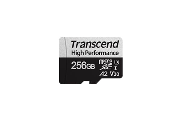 Карта памяті Transcend 256GB microSDXC C10 UHS-I U3 A2 R100/W85MB/s + SD