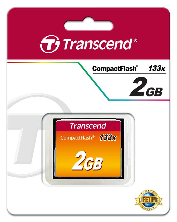 Карта пам'ятi Transcend 2GB CF 133X
