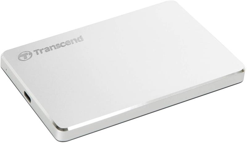 Жорсткий диск Transcend StoreJet 2.5 USB 3.1 Type-C 2TB MC Silver