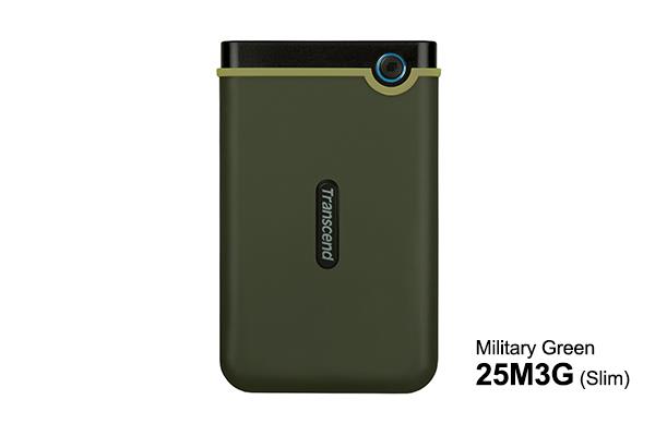Жорсткий диск Transcend StoreJet 2.5 USB 3.1 2TB StoreJet 25M3 Military Green