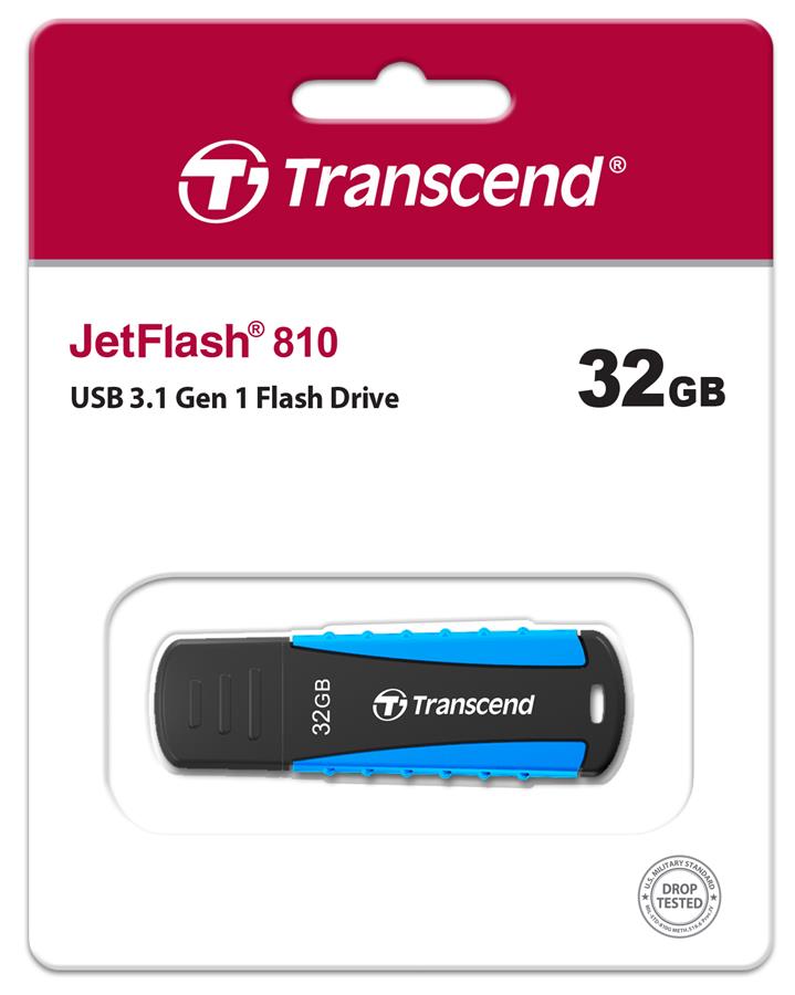 Накопичувач Transcend 32GB USB 3.1 JetFlash 810 Rugged