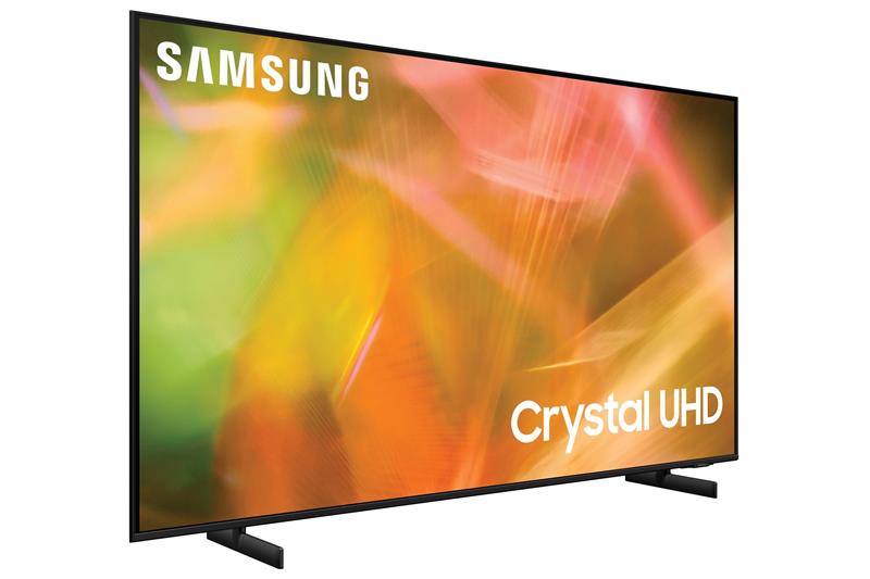 Телевiзор 65 LED 4K Samsung UE65AU8000UXUA Smart, Tizen, Black