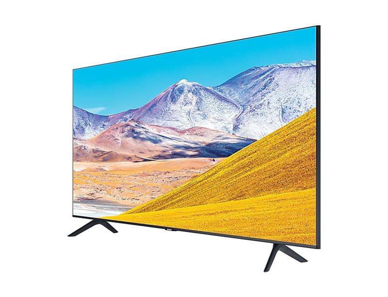 Телевiзор 65 LED 4K Samsung UE65TU8000UXUA Smart, Tizen, Black