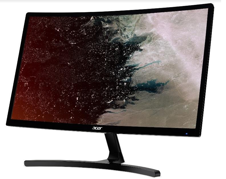 Монітор LCD 23.8 Acer ED242QR, DVI, HDMI, DP, VA, 1920x1080, CURVED, 144Hz, 4ms, FreeSync