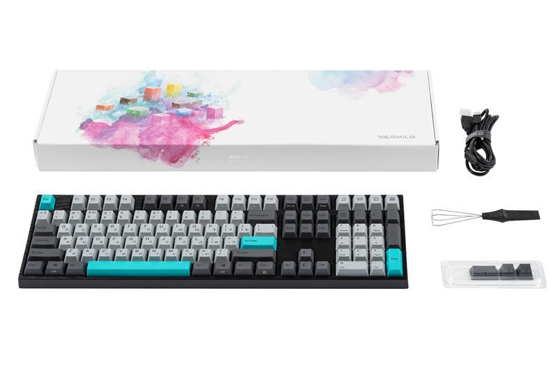 Клавіатура Varmilo VA108M Moonlight, Cherry MX Black