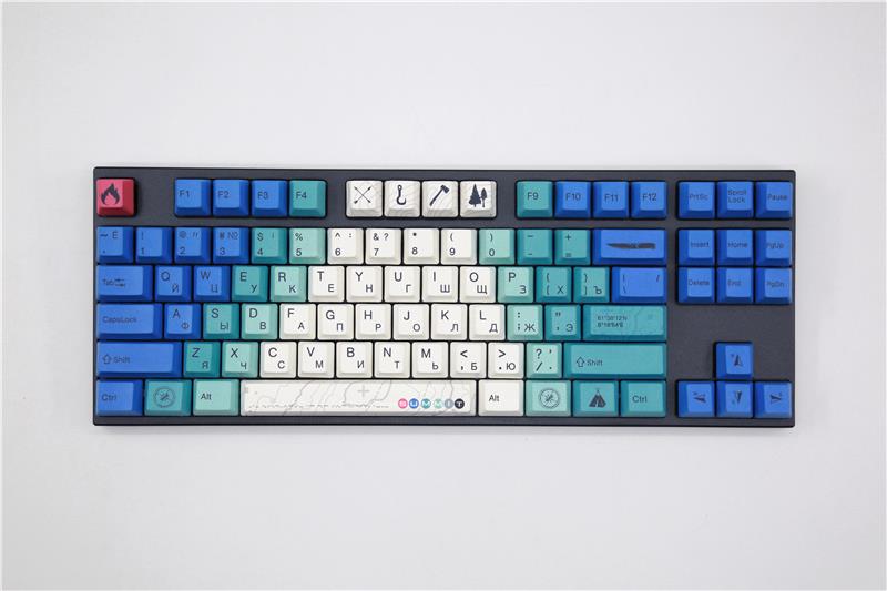 Клавіатура Varmilo VA87M Summit, Cherry MX Blue, RU
