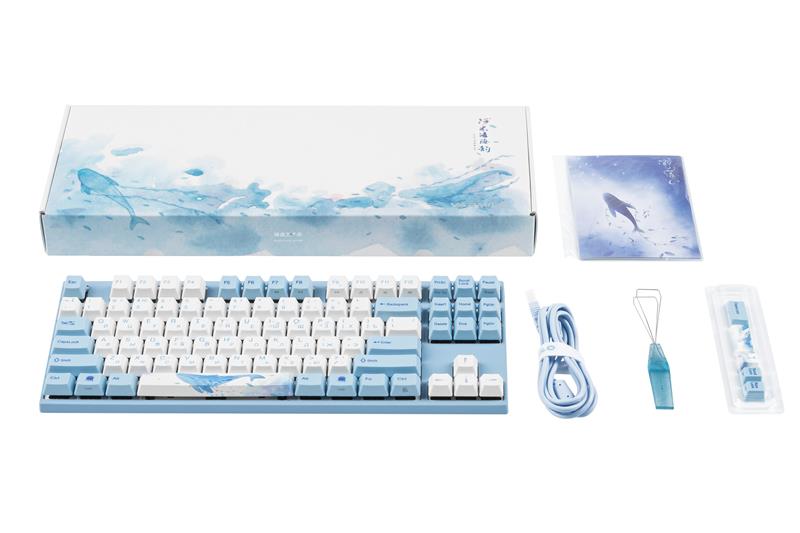 Клавіатура Varmilo VA87M Sea Melody, Cherry MX Blue