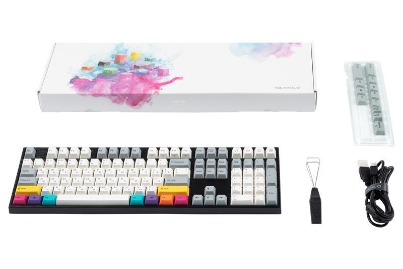 Клавіатура Varmilo VA87M CMYK, Cherry MX Black