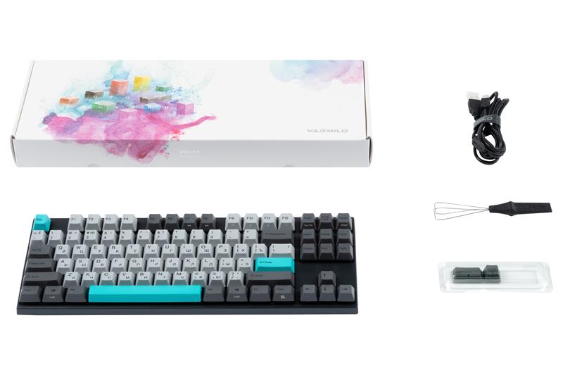 Клавіатура Varmilo VA87M Moonlight, Cherry MX Speed silver