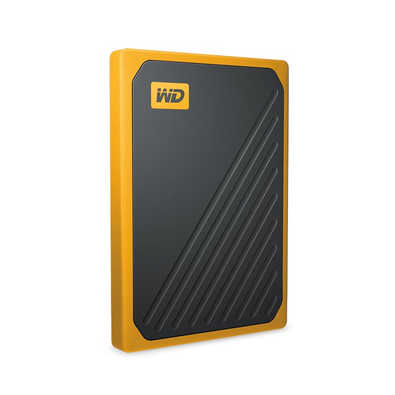 Портативний накопичувач SSD USB 3.0 WD Passport Go 2TB Yellow