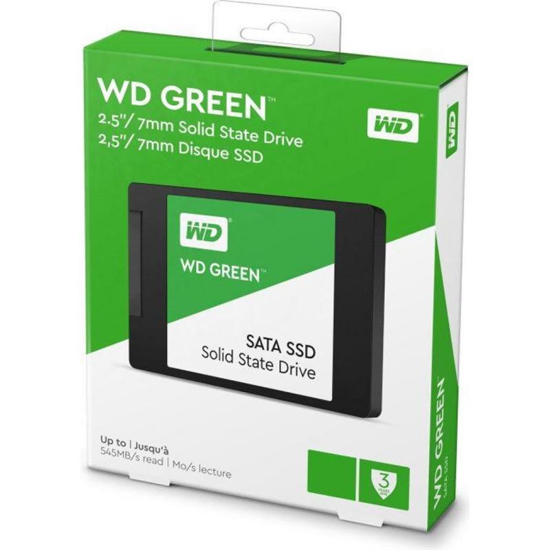 Твердотільний накопичувач SSD 2.5 WD Green 480GB SATA TLC
