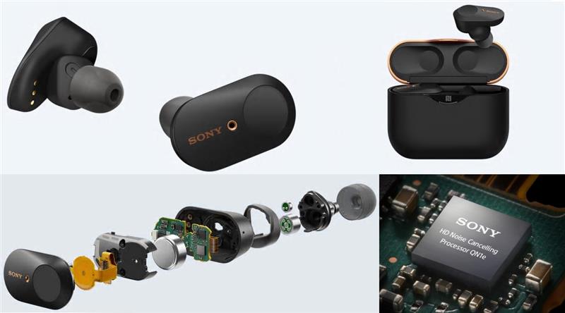 Навушники SONY WF-1000XM3 True Wireless ANC Чорний
