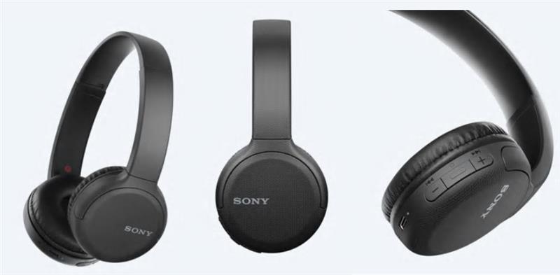 Навушники SONY WH-CH510 On-ear Wireless Mic Чорний