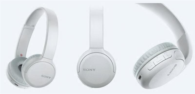 Навушники SONY WH-CH510 On-ear Wireless Mic Білий