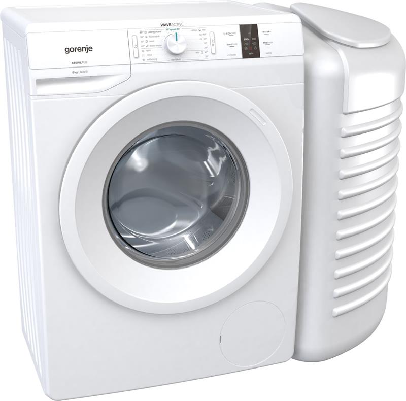 Пральна машина з баком Gorenje WP6YS2/R, 6кг, 800, A++, глибина 43см, Дисплей, Білий
