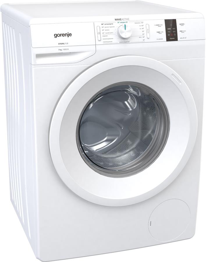 Пральна машина з фронт. загр. Gorenje WP703, 7кг, 1000, A+++, глибина 54.5см, Дисплей, Білий