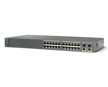 Комутатор Cisco Catalyst 2960 Plus 24 10/100 + 2 T/SFP_LAN Lite