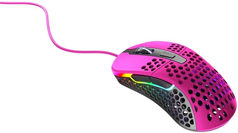 Ігрова миша Xtrfy M4 RGB USB Pink