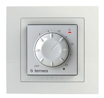 Терморегулятор Terneo ROL механічне керування, IP20, білий